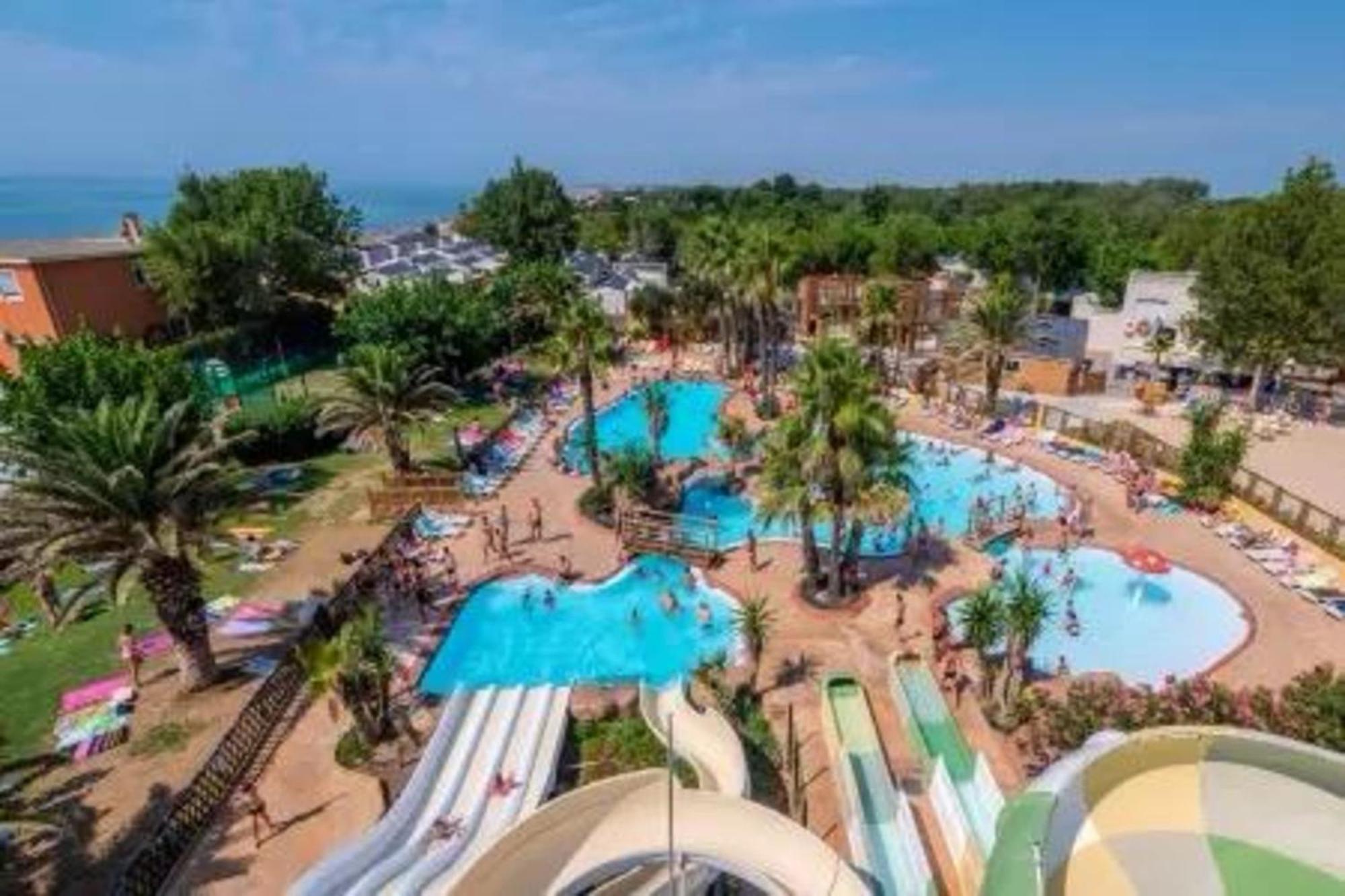 Mobile Home Camping Marvilla Parks Le Petit Mousse M028 Vias Dış mekan fotoğraf
