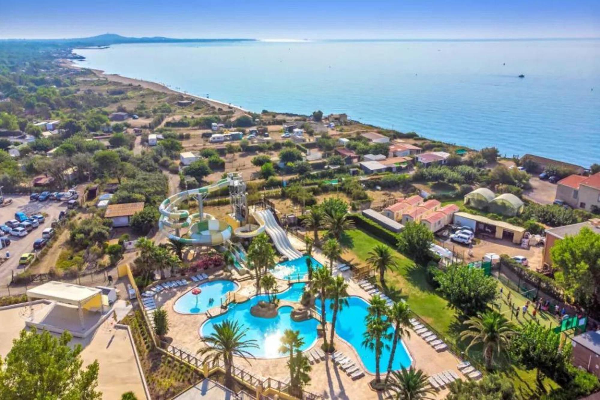 Mobile Home Camping Marvilla Parks Le Petit Mousse M028 Vias Dış mekan fotoğraf