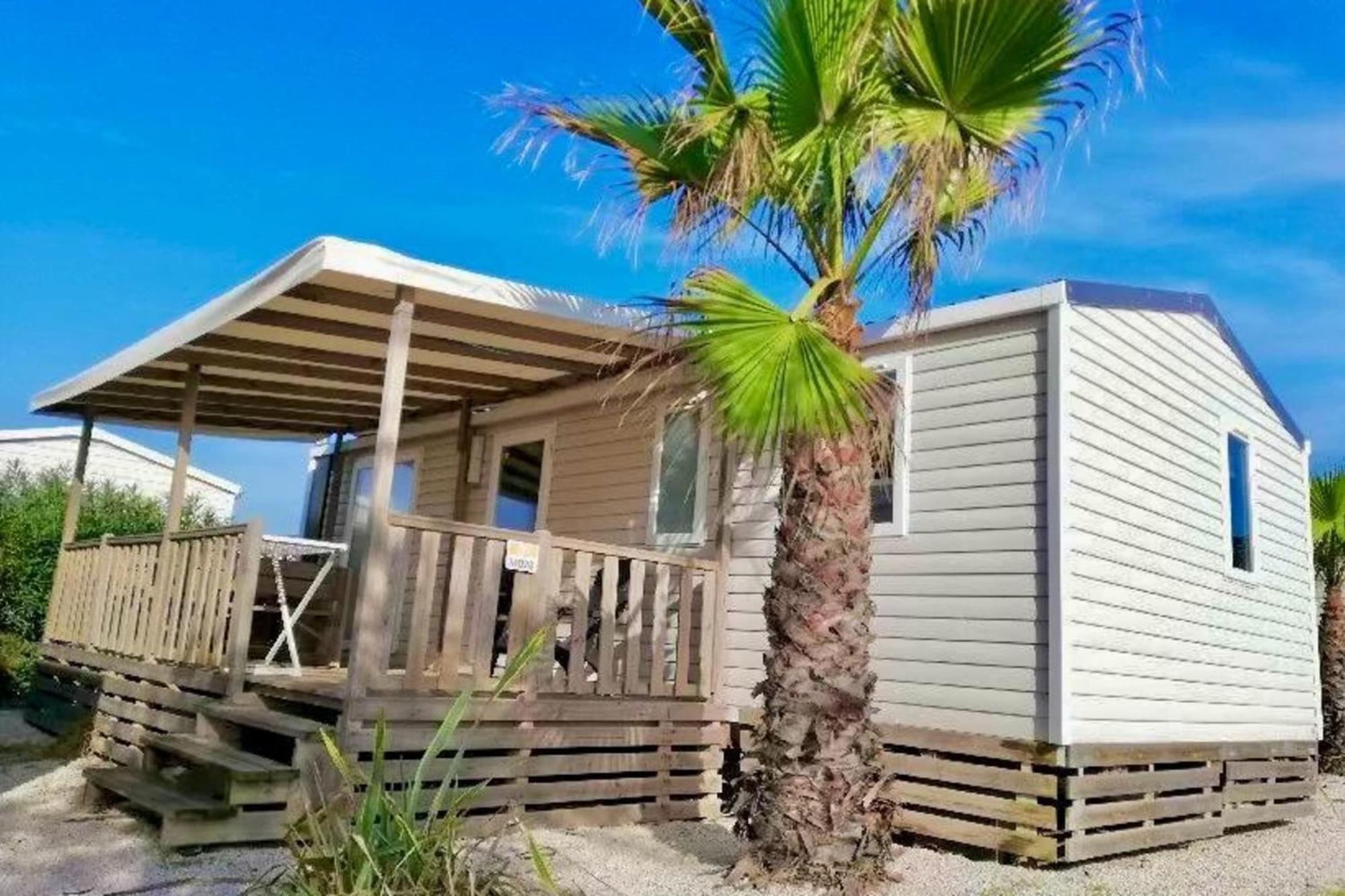 Mobile Home Camping Marvilla Parks Le Petit Mousse M028 Vias Dış mekan fotoğraf